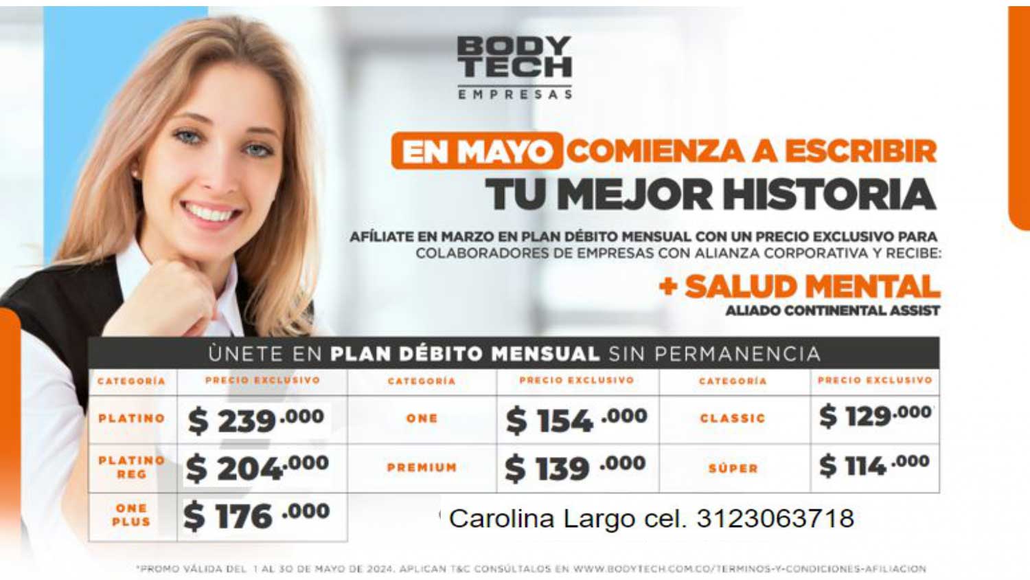TARIFAS MAYO1 mes