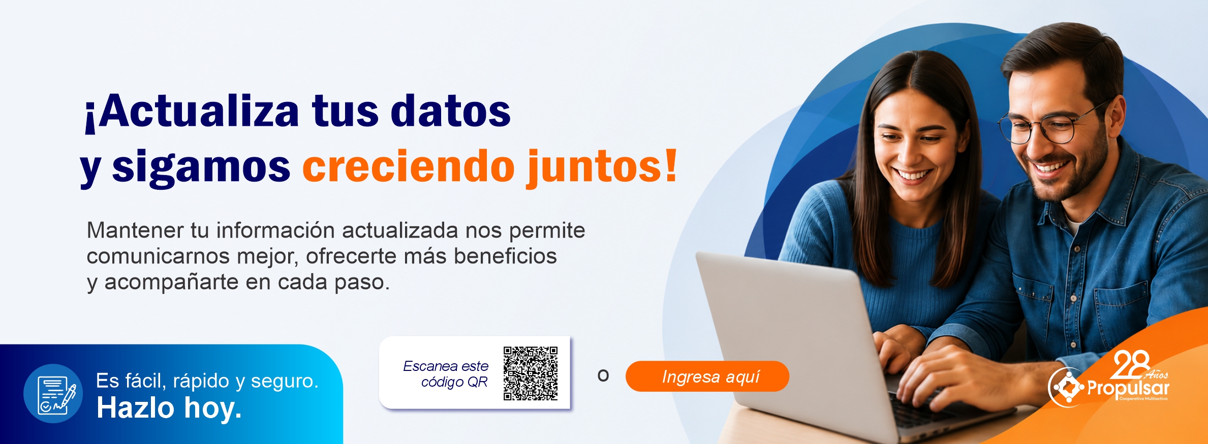Actualiza tus datos