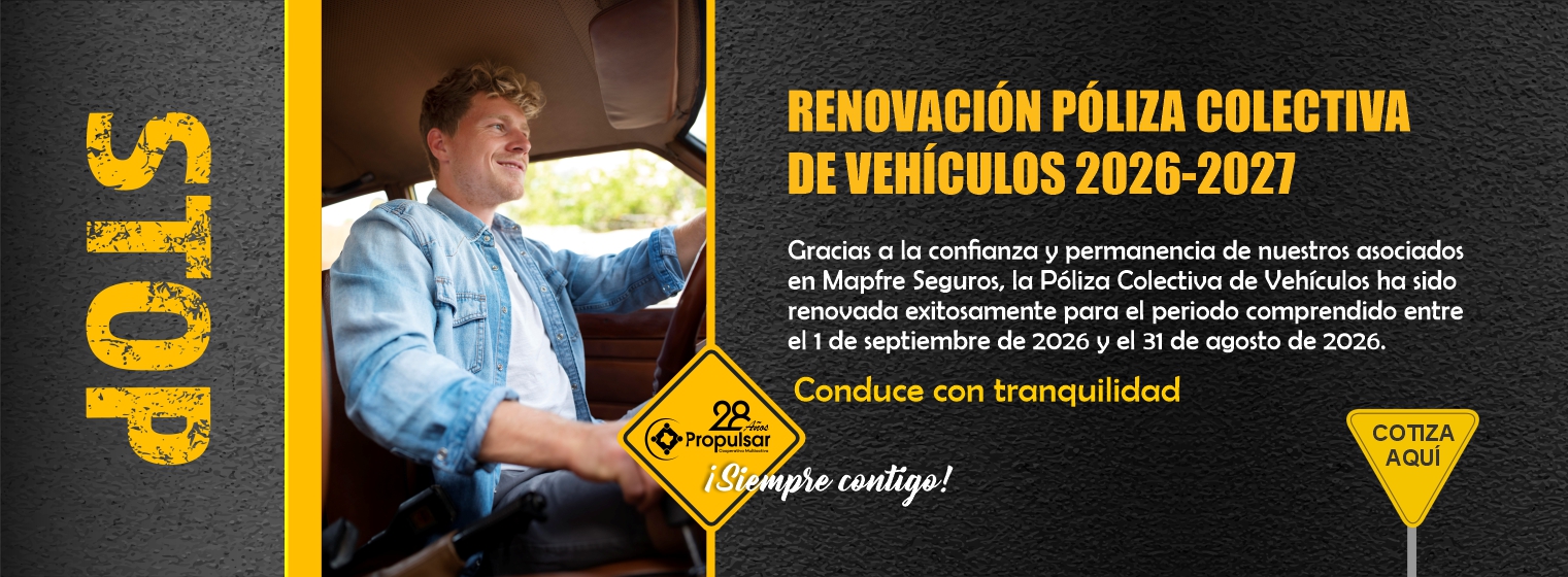 RENOVACIÓN POLIZA VEHÍCULO